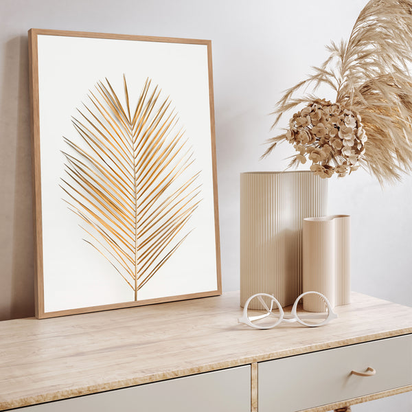 Palm Leaf Gold | PLAKAT Plakat MF