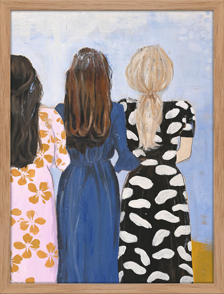 Girlmatch | KUNSTTRYK Kunsttryk ART COPENHAGEN 30x40 Egeramme