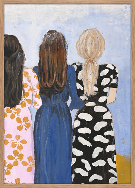 Girlmatch | KUNSTTRYK Kunsttryk ART COPENHAGEN 50x70 Egeramme