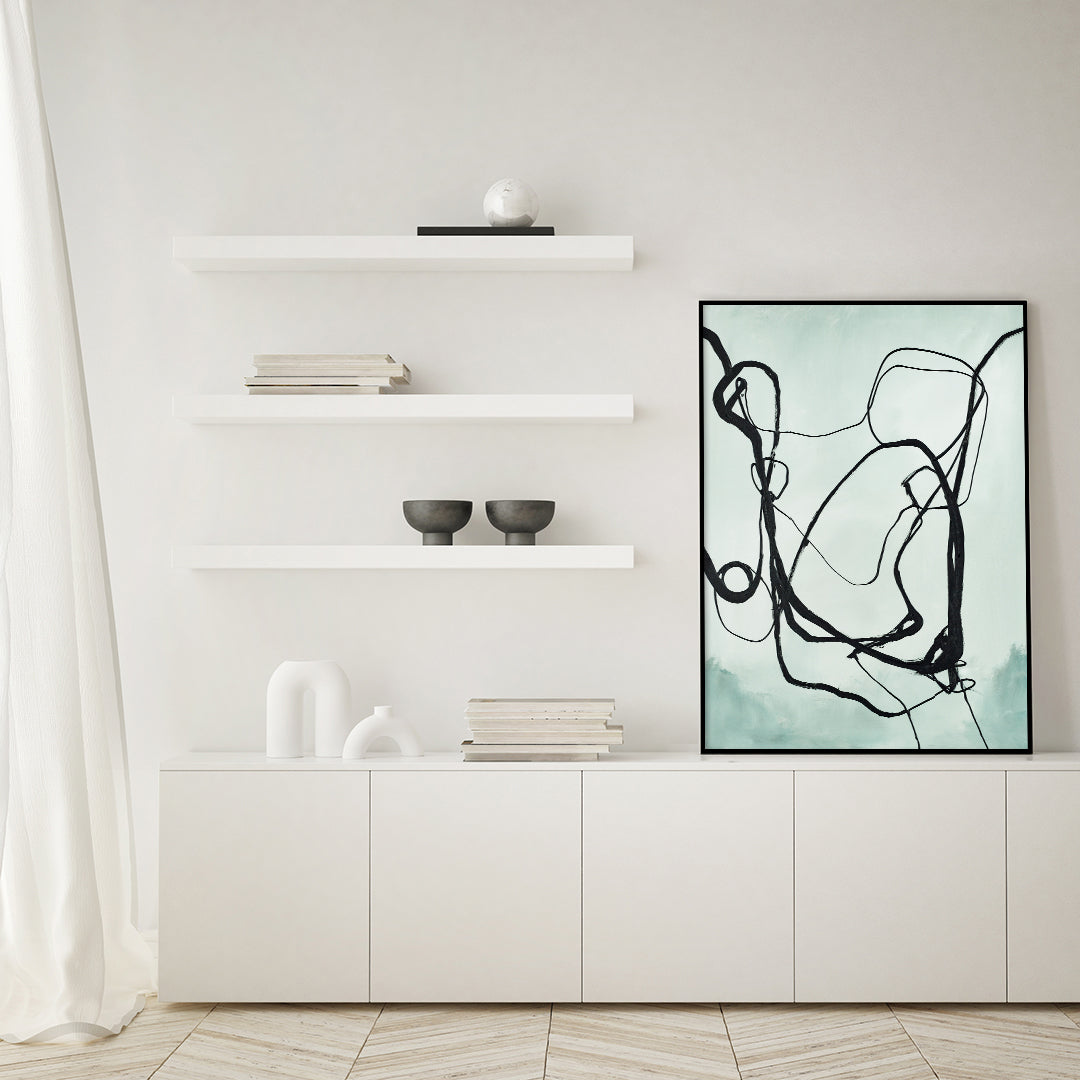 Fine Line 2 | INDRAMMET BILLEDE Indrammet billede MF
