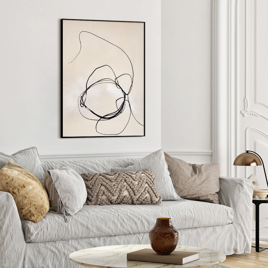Fine Line 5 | INDRAMMET BILLEDE Indrammet billede MF