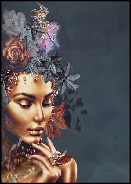 Gold Couture 1 | INDRAMMET BILLEDE Indrammet billede MF