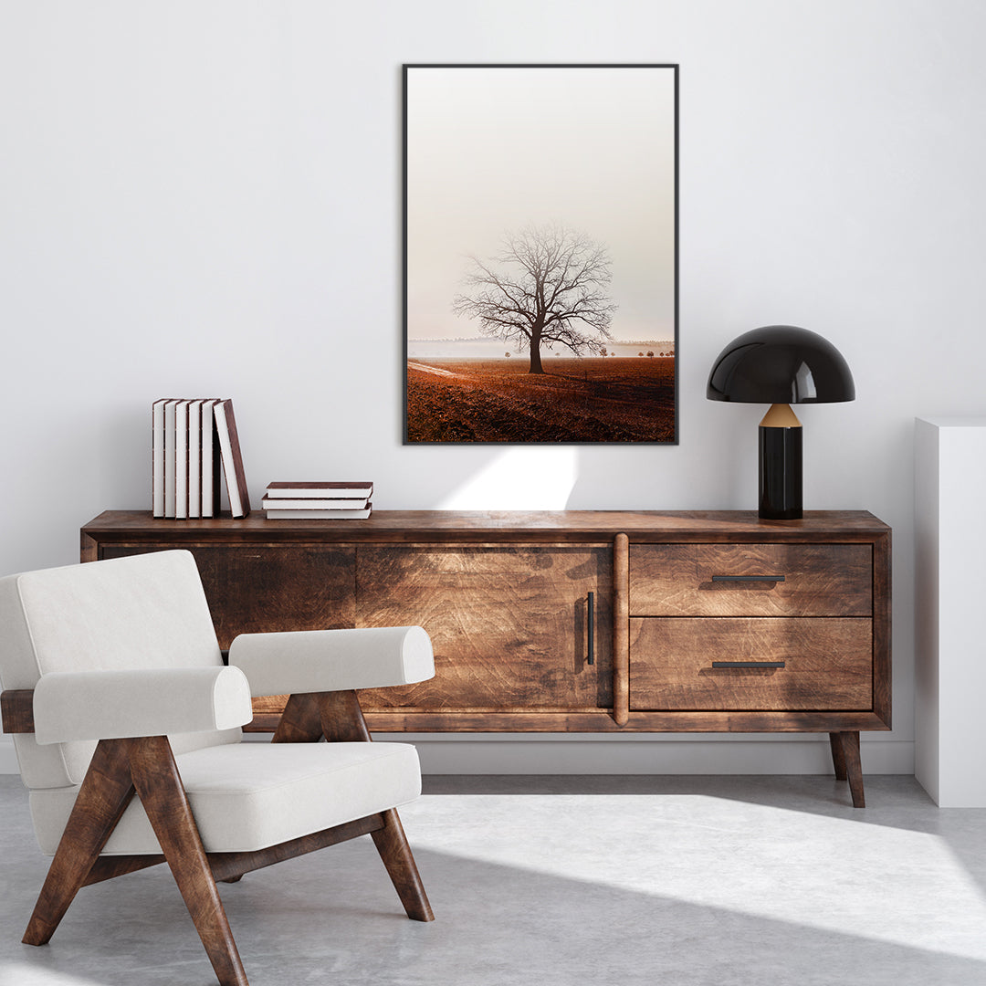 Graceland | INDRAMMET BILLEDE Indrammet billede MF 30x40 Egeramme