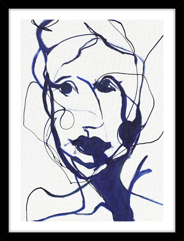 Full of wonder | KUNSTTRYK Kunsttryk ART COPENHAGEN 30x40 Sort ramme