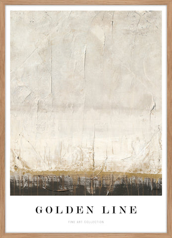 Golden line | KUNSTTRYK Kunsttryk ART COPENHAGEN 50x70 Egeramme