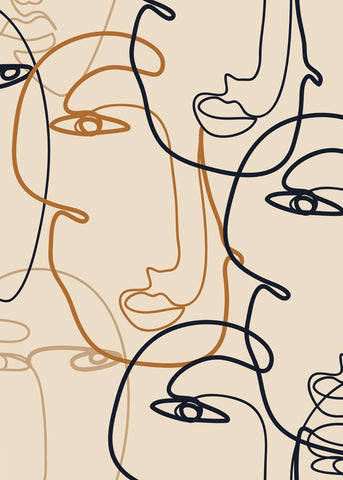 Abstract Lines 1 | PLAKAT Plakat MF