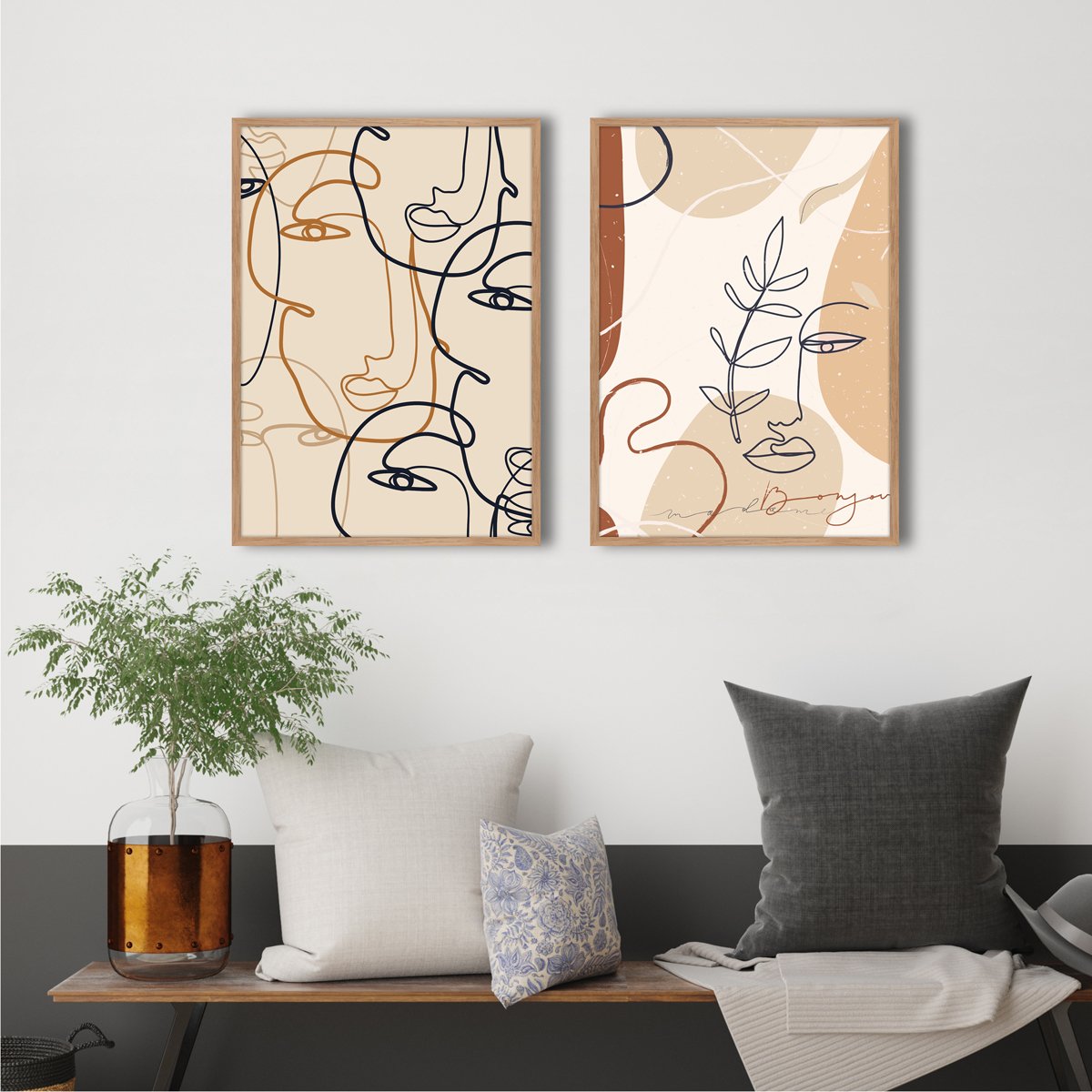 Abstract Lines 3 | PLAKAT Plakat MF