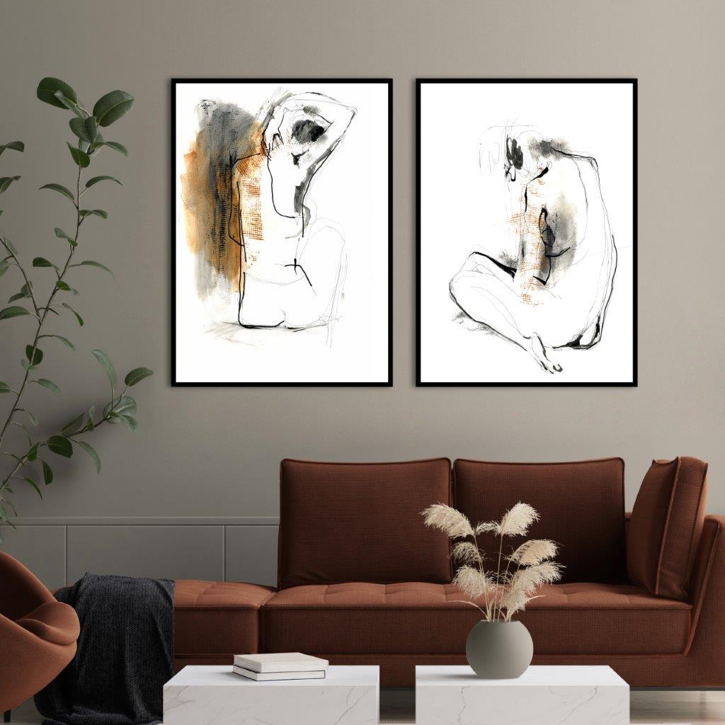 After the shower 2 | PLAKAT Plakat MF