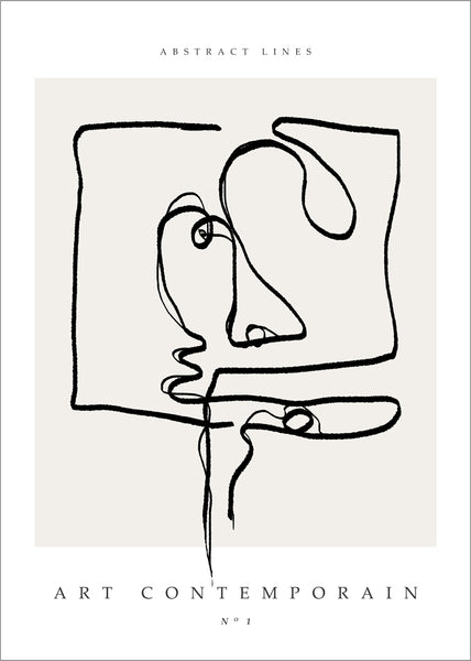 Art Contemporain 1 | PLAKAT Plakat MF