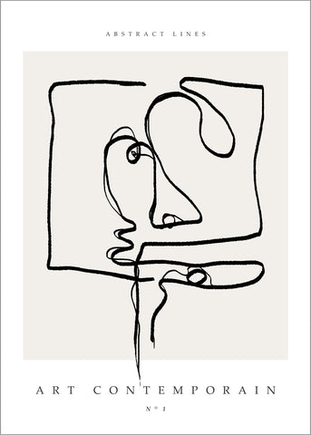 Art Contemporain 1 | PLAKAT Plakat MF