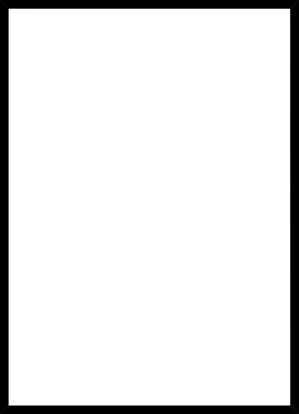 Sort træramme / 40x50 Ramme ART COPENHAGEN