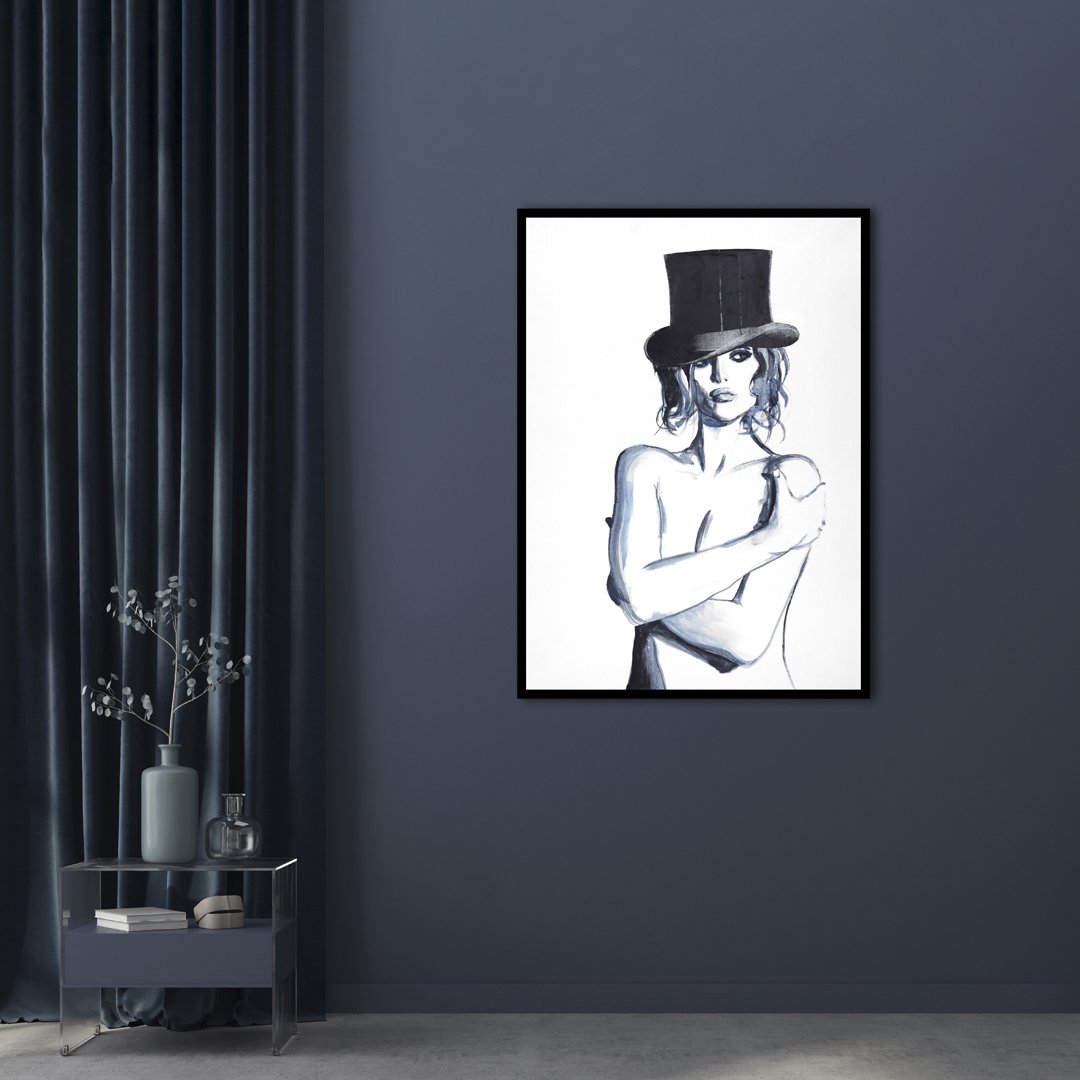 Blue Girl 1 | PLAKAT Plakat MF