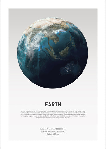 Earth Light | PLAKAT Plakat MF