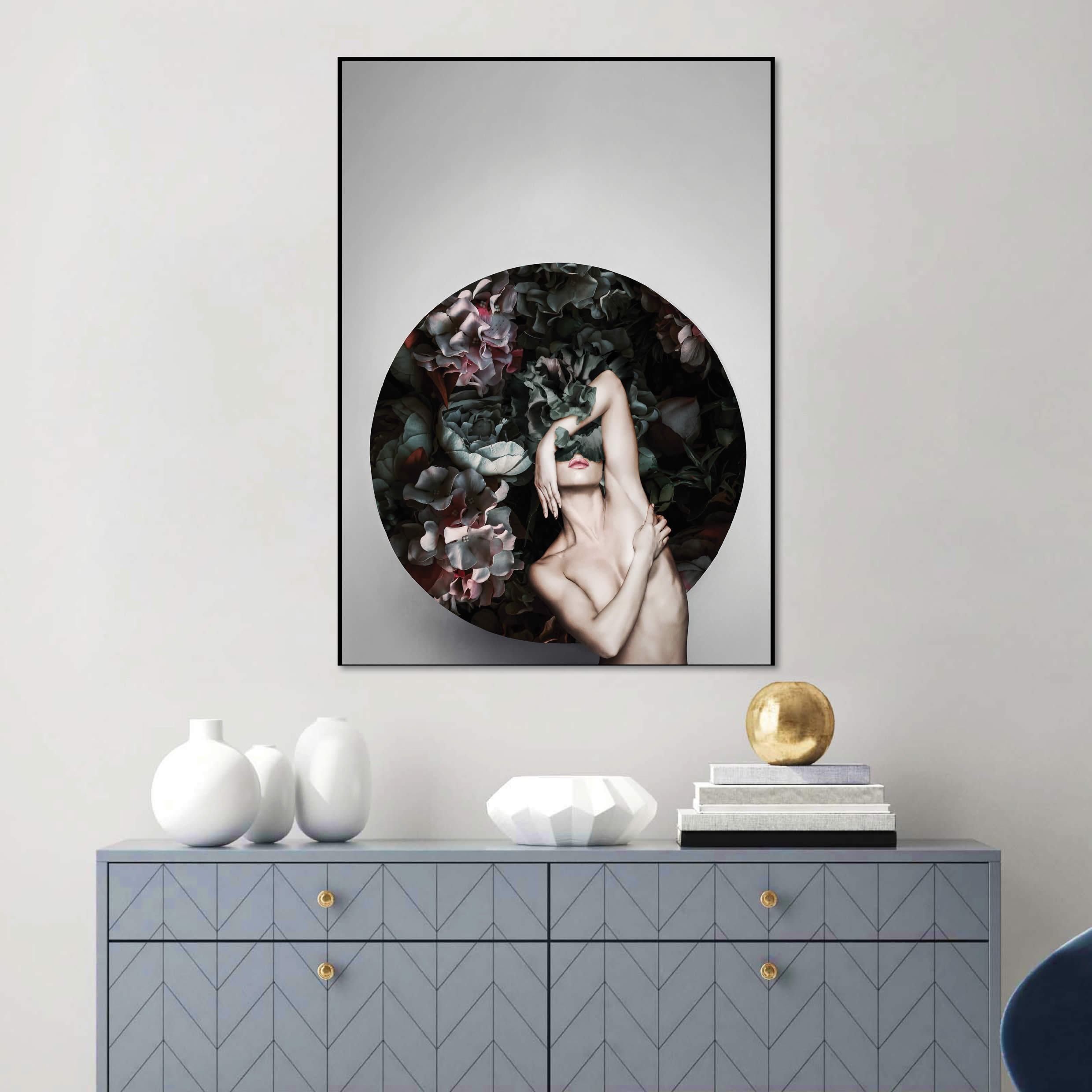 Flower Lady 2 | INDRAMMET BILLEDE Indrammet billede MF