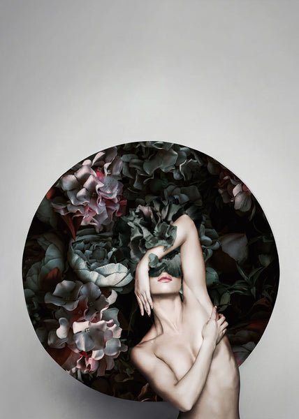 Flower Lady 2 | INDRAMMET BILLEDE Indrammet billede MF