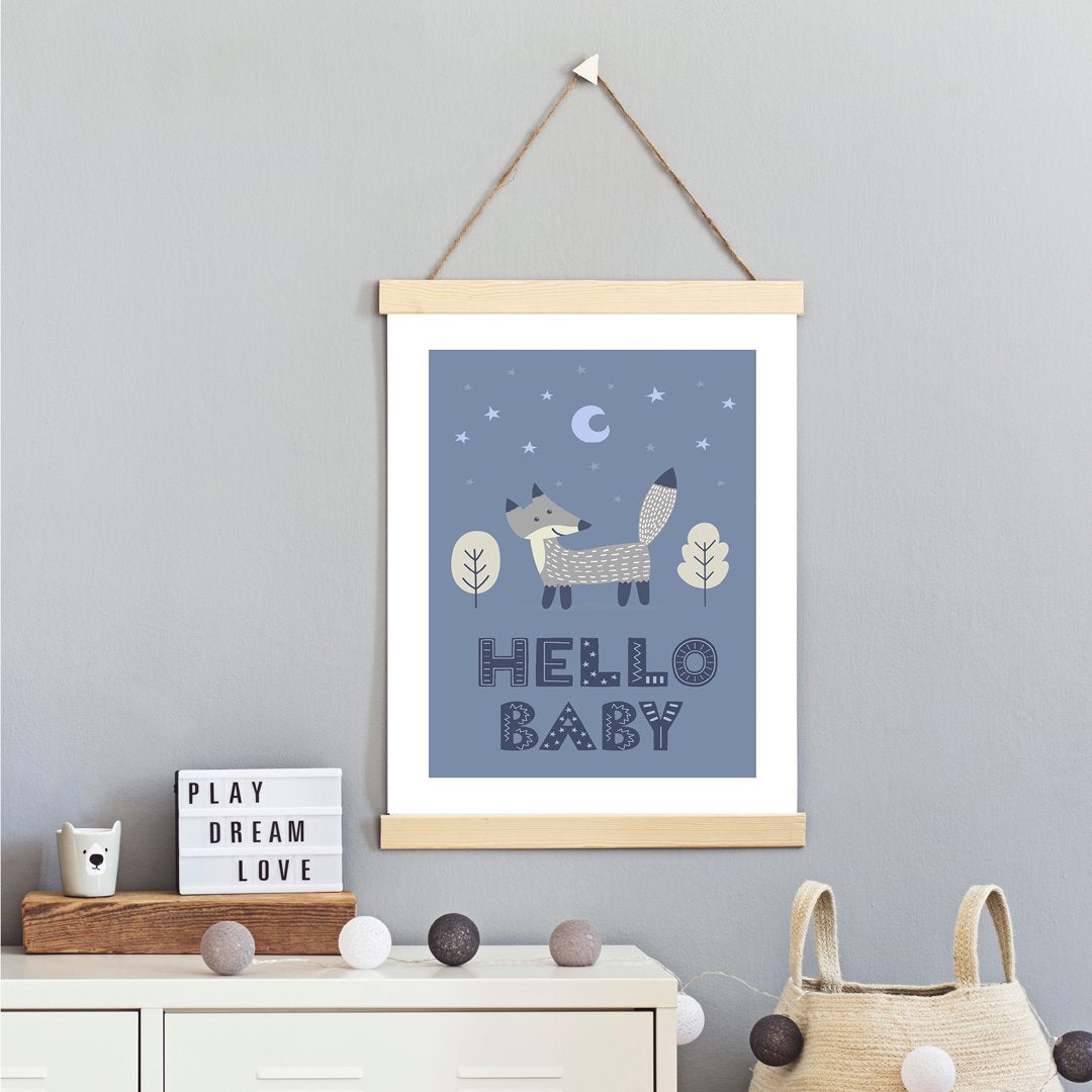 Fox Blue | PLAKAT Plakat MF