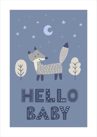 Fox Blue | PLAKAT Plakat MF