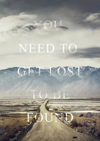 Get lost | PLAKAT Plakat MF