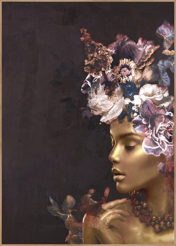 Gold Couture 4 | INDRAMMET BILLEDE Indrammet billede MF 30x40 Egeramme