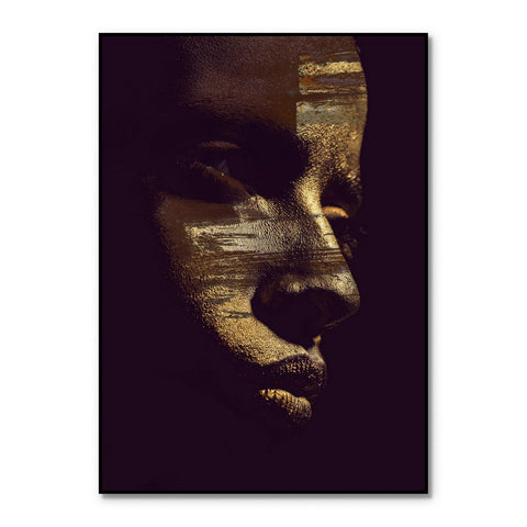 Gold Vision | INDRAMMET BILLEDE Indrammet billede MF 30x40 Sort