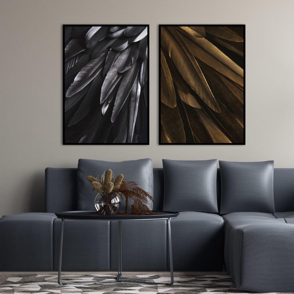 Gold wing | PLAKAT Plakat MF