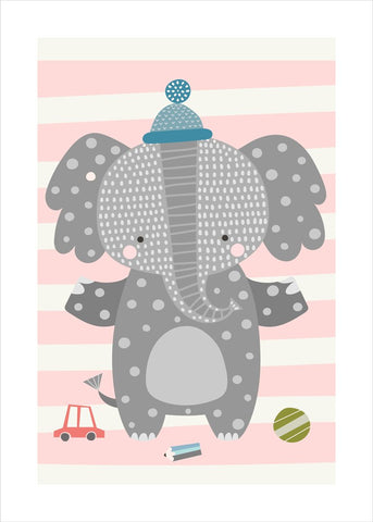 Happy Elephant | PLAKAT Plakat MF