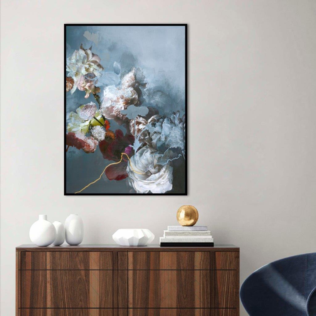 Haute Couture Blue | PLAKAT Plakat MF