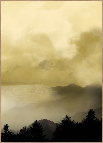 Holy land 2 | INDRAMMET BILLEDE Indrammet billede MF 30x40 Egeramme