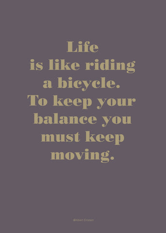 Life is like | PLAKAT Plakat MF