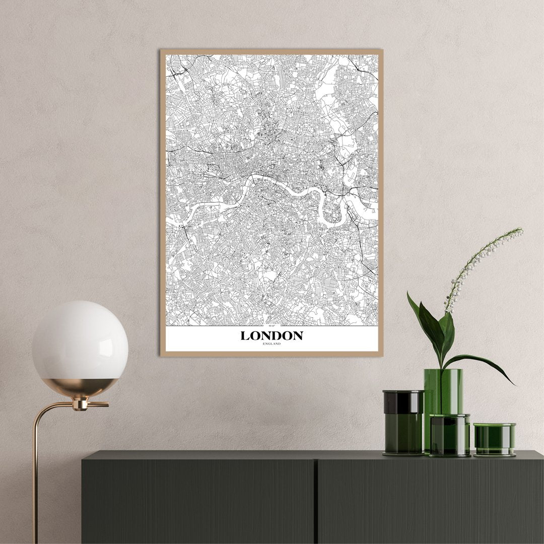 Map London | PLAKAT Plakat MF