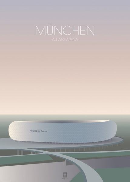 Munchen Allianz Arena | PLAKAT Plakat MF