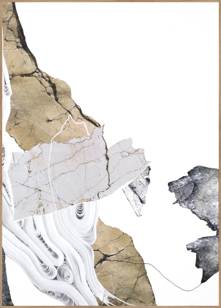 Paper Look 2 | INDRAMMET BILLEDE Indrammet billede MF 30x40 Egeramme