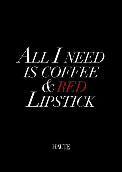 Red Lipstick | PLAKAT Plakat MF