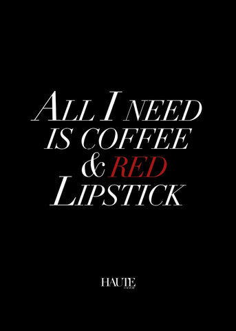 Red Lipstick | PLAKAT Plakat MF