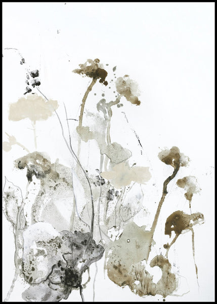 These days 1 | INDRAMMET BILLEDE Indrammet billede MF 30x40 Sort