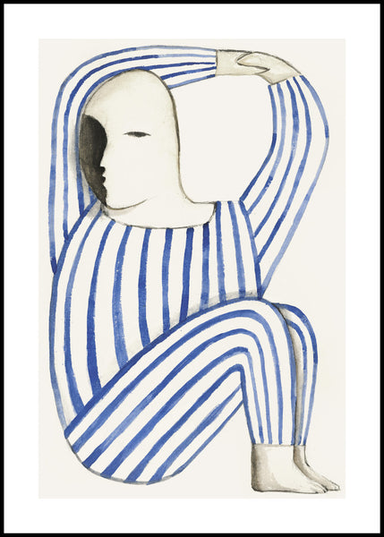 Give up | INDRAMMET BILLEDE Indrammet billede MF 30x40 Sort