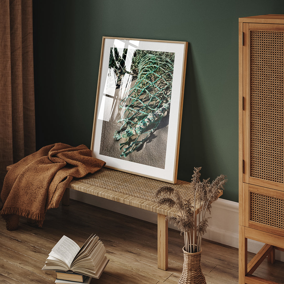Net in sand | PLAKAT Plakat MF