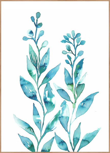 Water plants 2 | INDRAMMET BILLEDE Indrammet billede MF