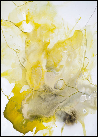 Yellow Line | INDRAMMET BILLEDE Indrammet billede MF