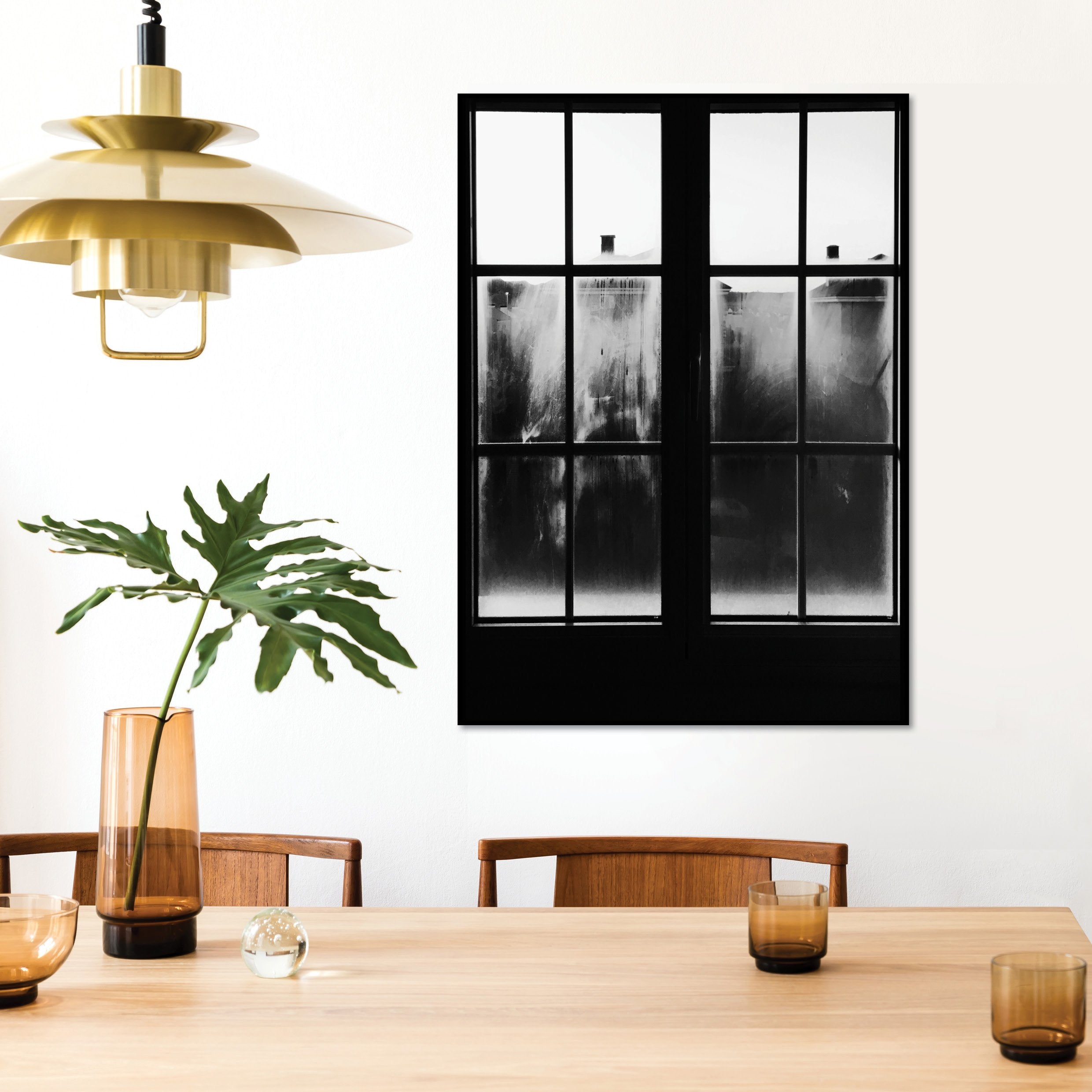 Misted window | INDRAMMET BILLEDE Indrammet billede MF