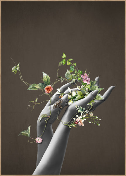 Flower passion | INDRAMMET BILLEDE Indrammet billede MF