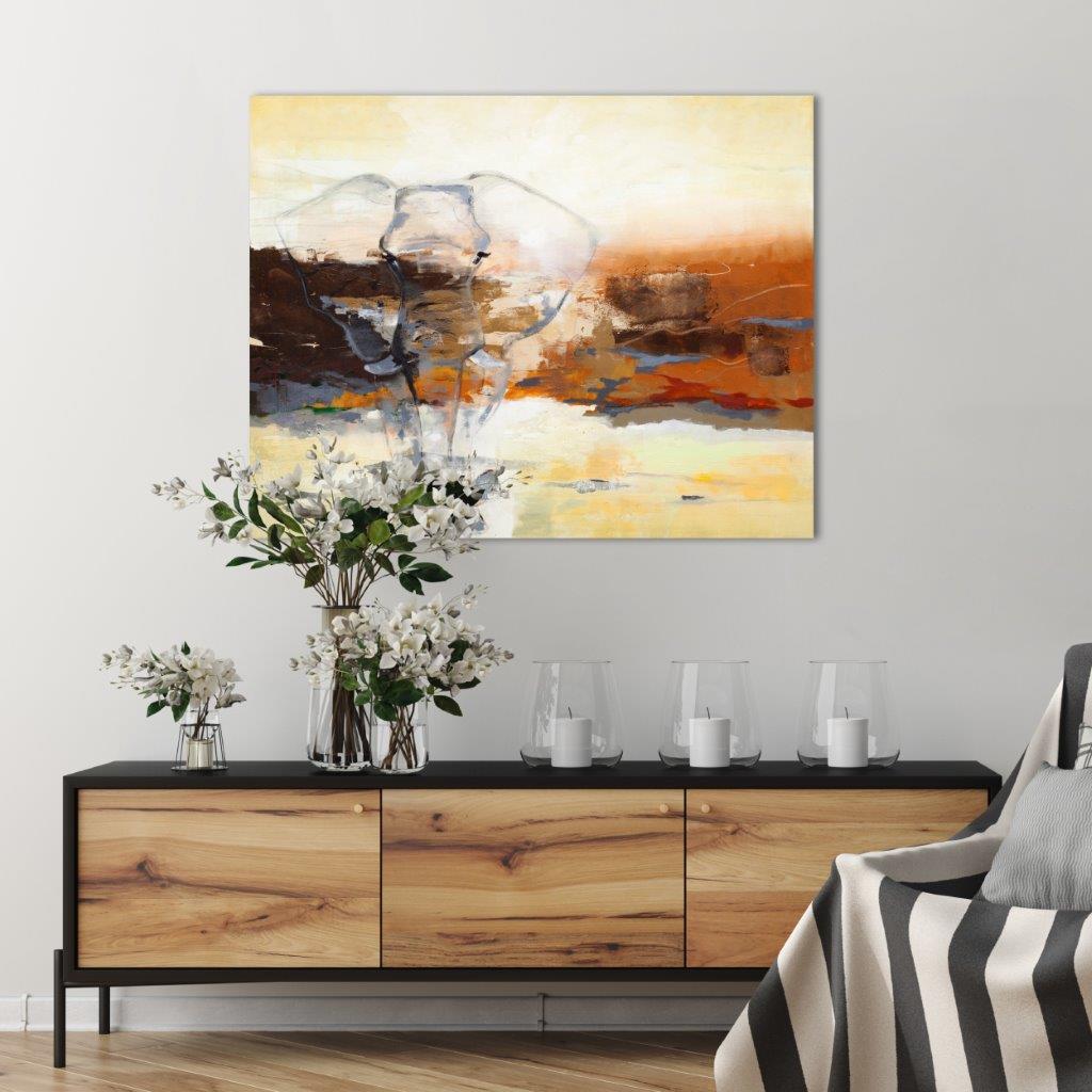 Elephant Horizon | PREMIUM MALERI Premium Maleri ART COPENHAGEN   