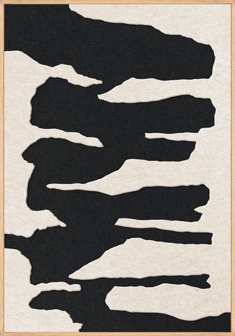 Frequency 2 | ACOUSTIC ART Acoustic Art ART COPENHAGEN (DA) Ege ramme // 70x100 // Off white // Sort