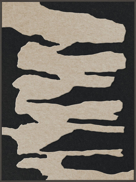 Frequency 1 | ACOUSTIC ART Akustikbillede ART COPENHAGEN (DA) Sort ramme // 90x120 // Sand // Sort