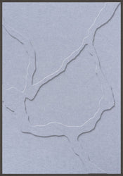 Guiet Friction 1 | ACOUSTIC ART Acoustic Art ART COPENHAGEN (DA) Sort ramme // 70x100 // Lyseblå // Lyseblå