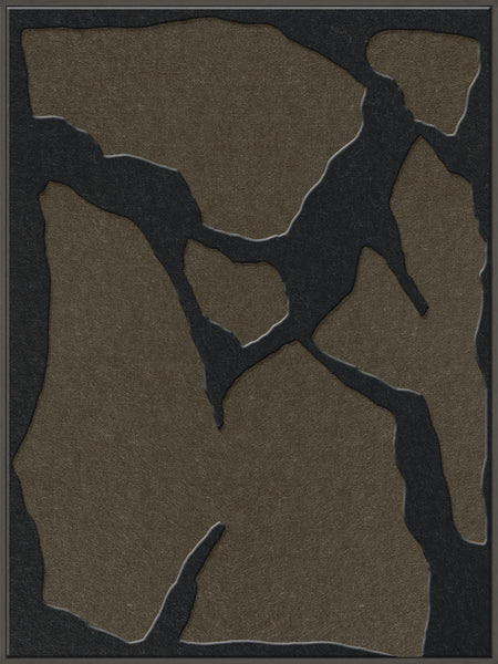 Soundgarden 2 | ACOUSTIC ART Acoustic Art ART COPENHAGEN (DA) Sort ramme // 90x120 // Sort // Brun