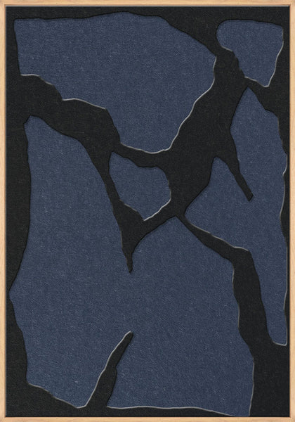 Soundgarden 2 | ACOUSTIC ART Acoustic Art ART COPENHAGEN (DA) Ege ramme // 70x100 // Sort // Mørkeblå