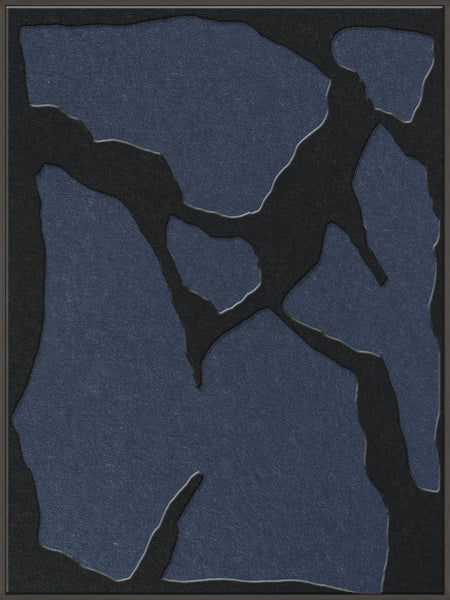 Soundgarden 2 | ACOUSTIC ART Acoustic Art ART COPENHAGEN (DA) Sort ramme // 90x120 // Sort // Mørkeblå