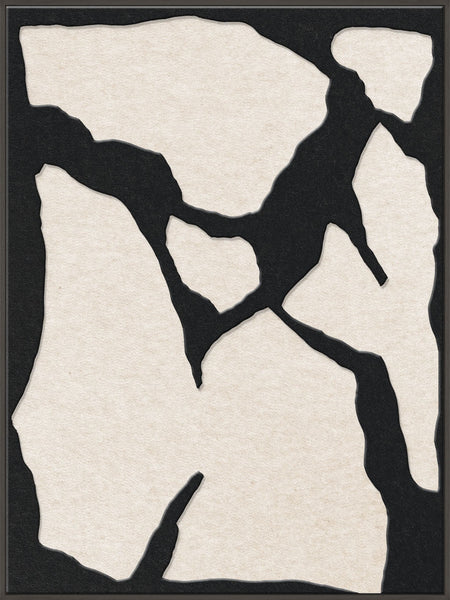 Soundgarden 2 | ACOUSTIC ART Acoustic Art ART COPENHAGEN (DA) Sort ramme // 90x120 // Sort // Off white