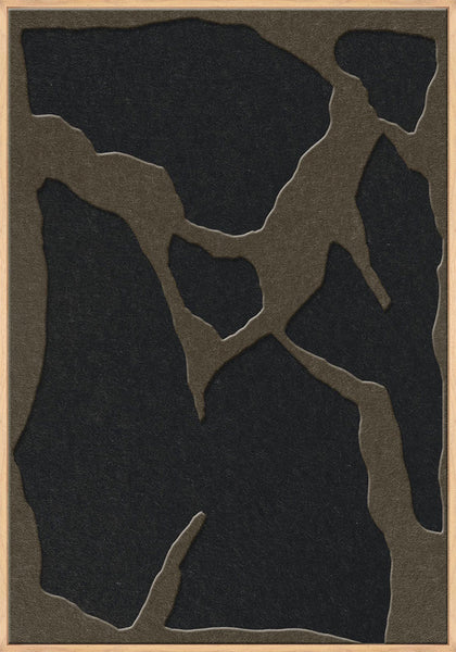 Soundgarden 2 | ACOUSTIC ART Acoustic Art ART COPENHAGEN (DA) Ege ramme // 70x100 // Brun // Sort